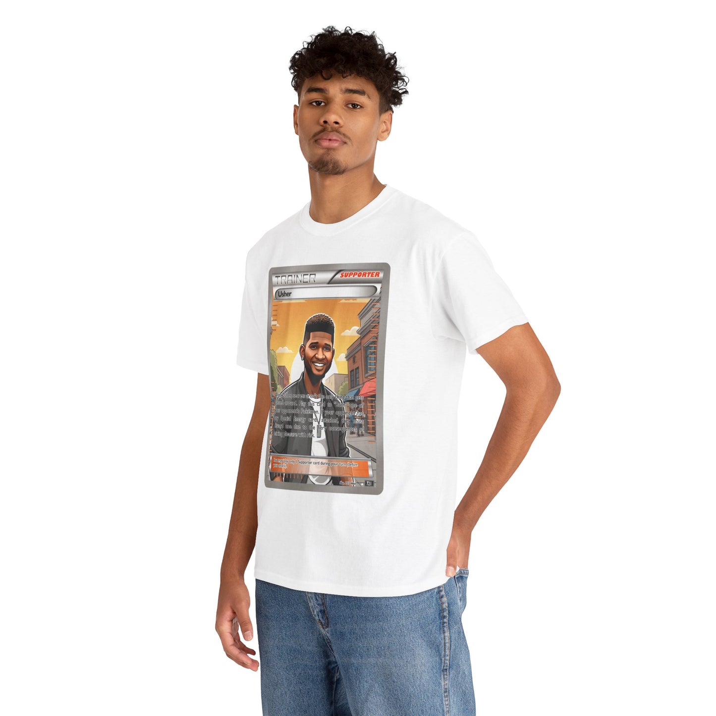 DC6 - Usher Full Art Card Tee