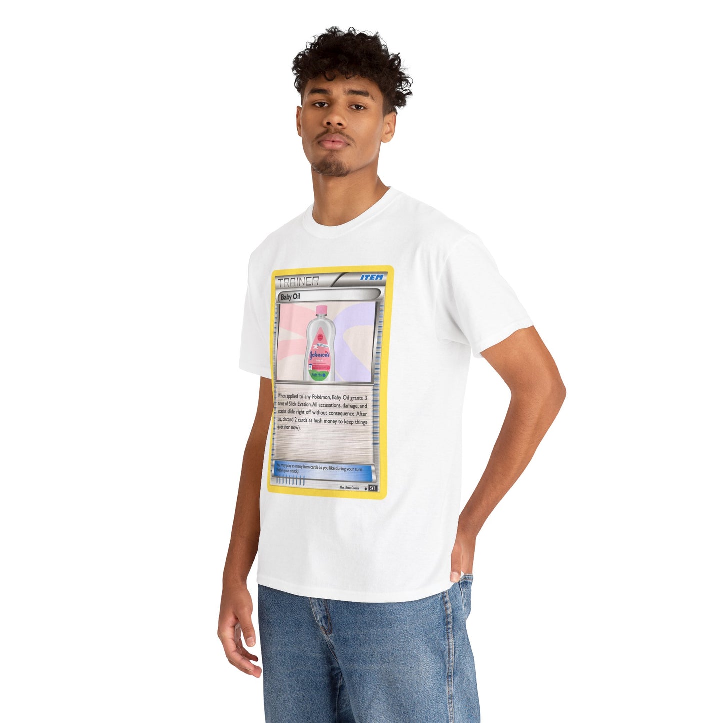 DC4 - Baby Oil Card Tee