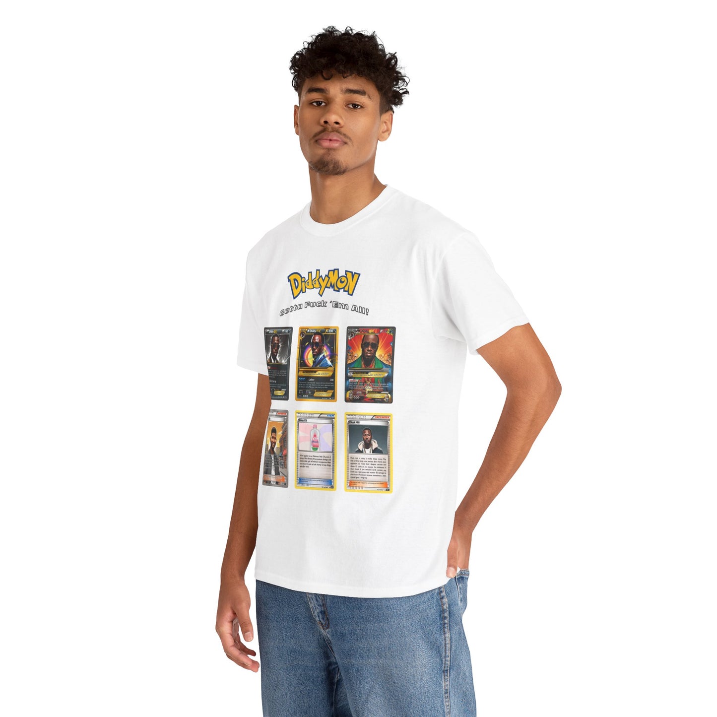 DC - Diddy Pokemon 6-Card Collection Shirt