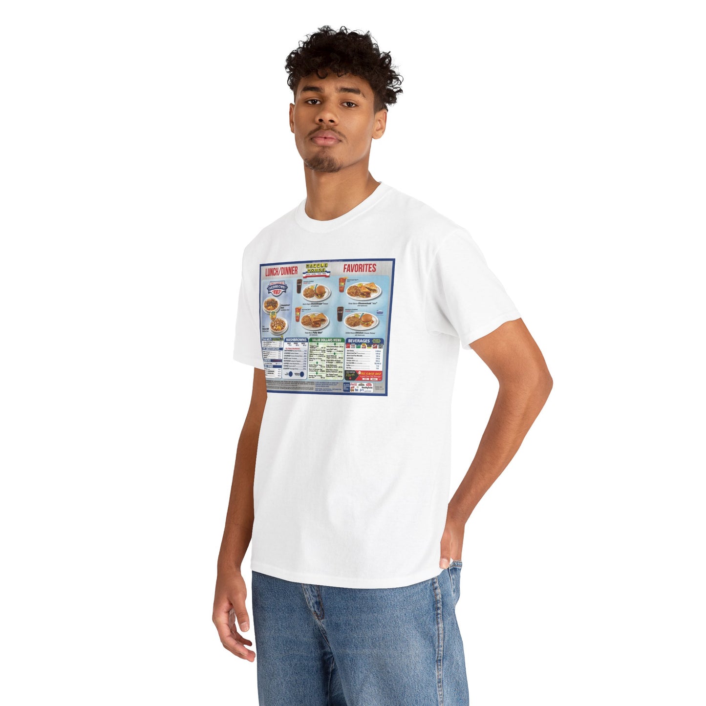 Waffle House Dinner Menu Tee