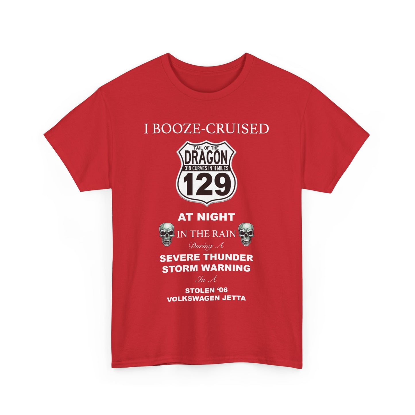 Tail of the Dragon Booze Cruise Tee
