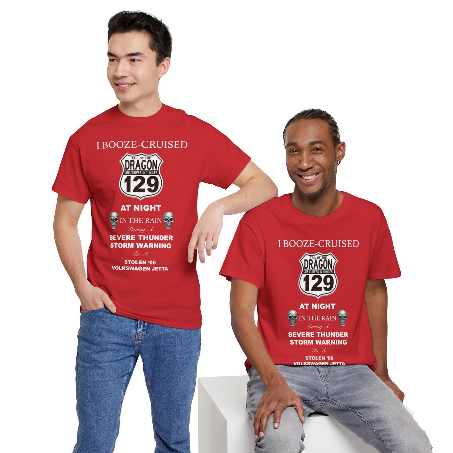 Tail of the Dragon Booze Cruise Tee