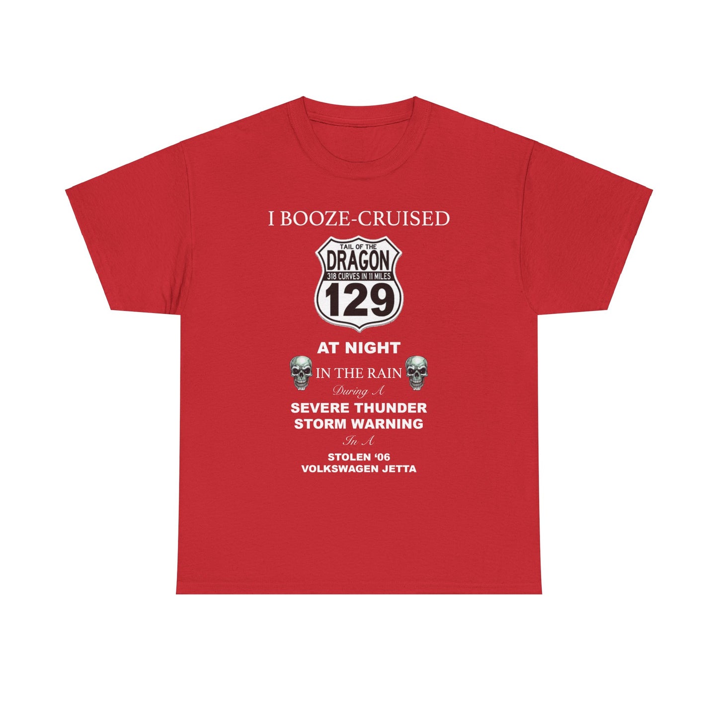 Tail of the Dragon Booze Cruise Tee